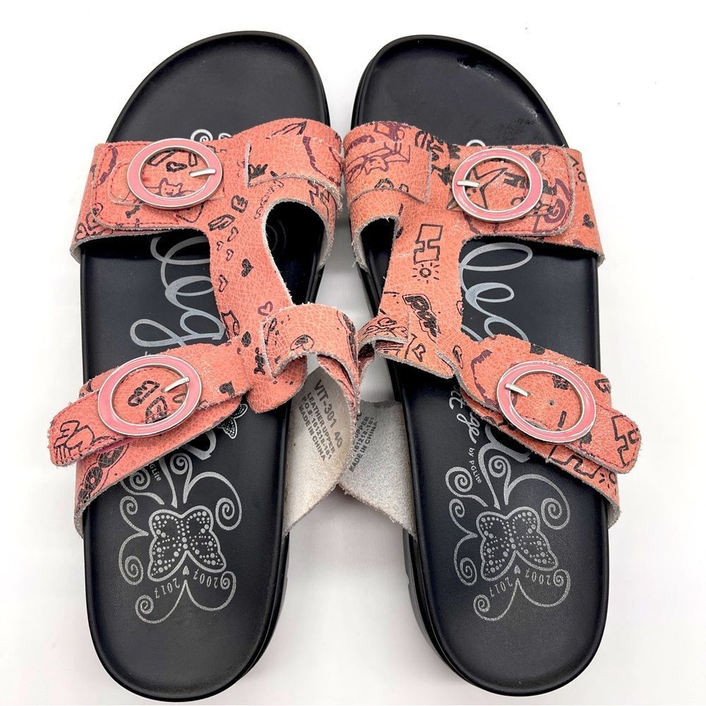Alegria Vita Womens Leather Sandal, size 40